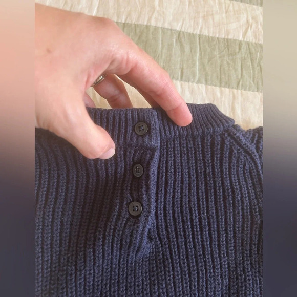 Janie and Jack Sweater dress with cotton skirt floral embroidery size 18-24 M - Picture 4 of 7